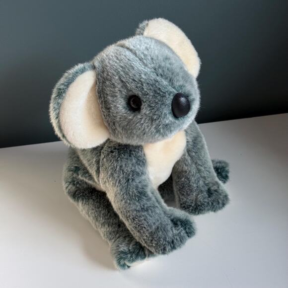 Rare Vintage 90s y2k TY Koala Bear Gray Stuffed Animal Plush Toy - 10"‎ - Picture 1 of 10